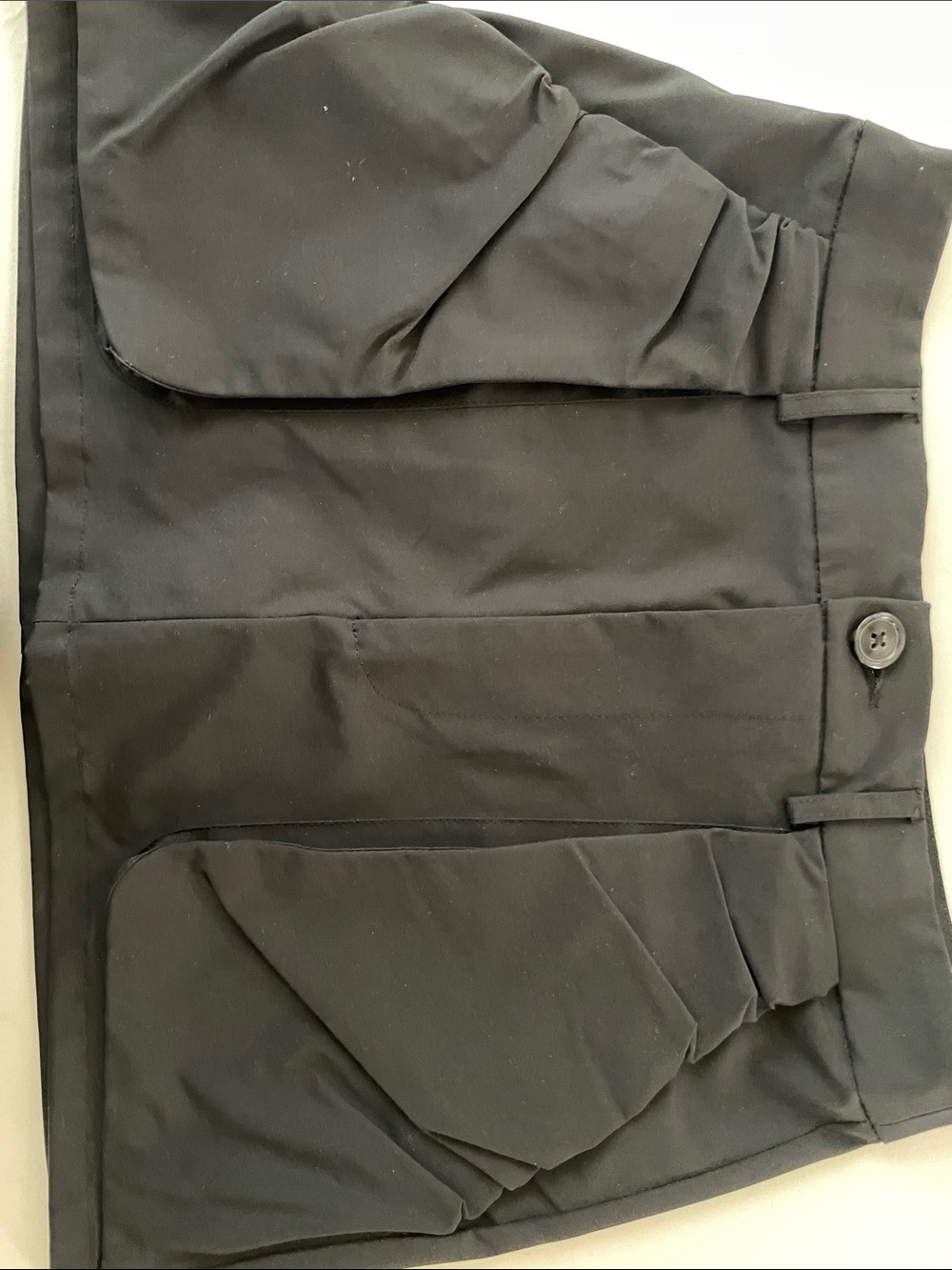 Forever 21  Black Skirt with Front Pockets